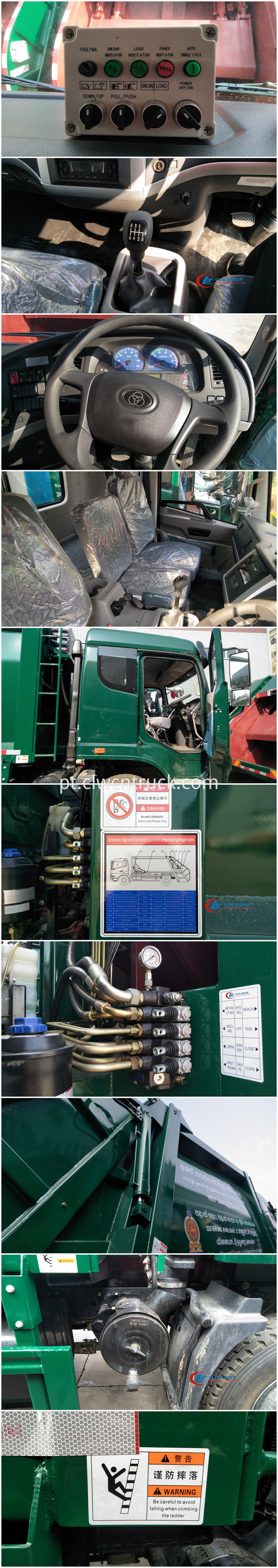 waste compactor truck details